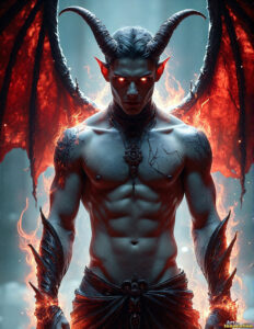 Hot Male Demons – AI Dark Fantasy Art