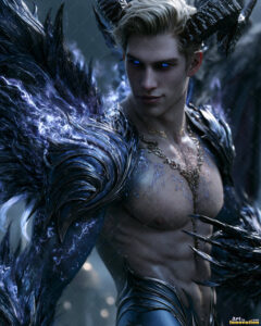 Hot Male Demons – AI Dark Fantasy Art