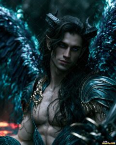 Hot Male Demons – AI Dark Fantasy Art