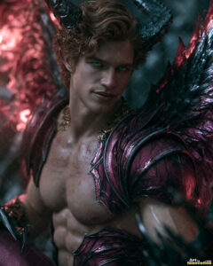 Hot Male Demons – AI Dark Fantasy Art
