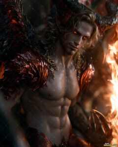 Hot Male Demons – AI Dark Fantasy Art
