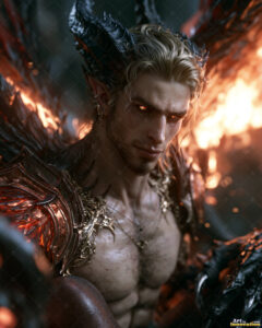Hot Male Demons – AI Dark Fantasy Art