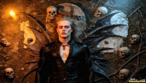 Vampire Lestat – AI Dark Fantasy Art