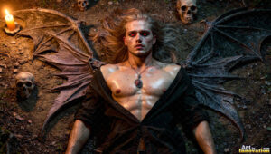 Vampire Lestat – AI Dark Fantasy Art