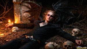 Vampire Lestat – AI Dark Fantasy Art