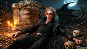 Vampire Lestat – AI Dark Fantasy Art