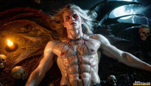 Vampire Lestat – AI Dark Fantasy Art
