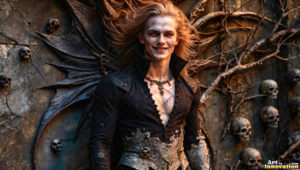 Vampire Lestat – AI Dark Fantasy Art