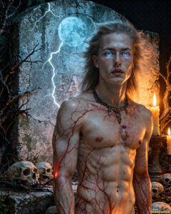 Vampire Lestat – AI Dark Fantasy Art