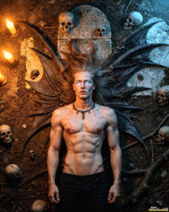 Vampire Lestat – AI Dark Fantasy Art