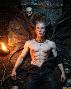 Vampire Lestat – AI Dark Fantasy Art