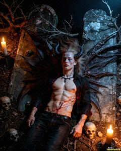 Vampire Lestat – AI Dark Fantasy Art