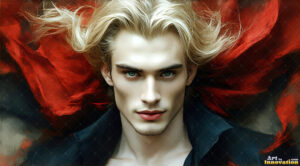Vampire Lestat – AI Dark Fantasy Art