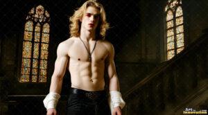 Vampire Lestat – AI Dark Fantasy Art