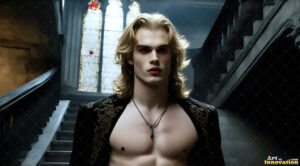 Vampire Lestat – AI Dark Fantasy Art