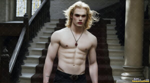 Vampire Lestat – AI Dark Fantasy Art