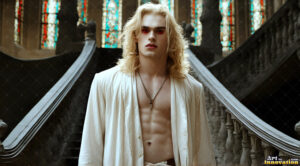 Vampire Lestat – AI Dark Fantasy Art