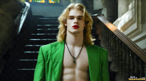 Vampire Lestat – AI Dark Fantasy Art
