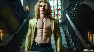 Vampire Lestat – AI Dark Fantasy Art