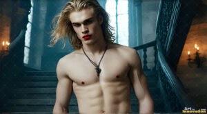Vampire Lestat – AI Dark Fantasy Art