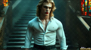 Vampire Lestat – AI Dark Fantasy Art