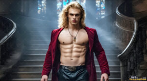Vampire Lestat – AI Dark Fantasy Art