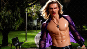 Vampire Lestat – AI Dark Fantasy Art