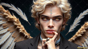 Vampire Lestat – AI Dark Fantasy Art