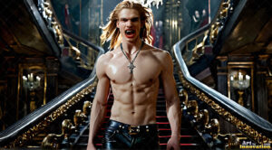 Vampire Lestat – AI Dark Fantasy Art