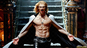 Vampire Lestat – AI Dark Fantasy Art