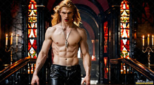 Vampire Lestat – AI Dark Fantasy Art