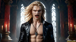 Vampire Lestat – AI Dark Fantasy Art