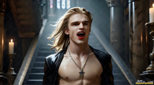 Vampire Lestat – AI Dark Fantasy Art