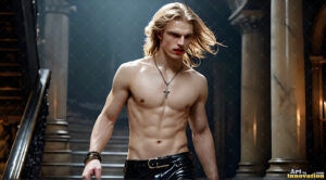 Vampire Lestat – AI Dark Fantasy Art