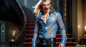 Vampire Lestat – AI Dark Fantasy Art