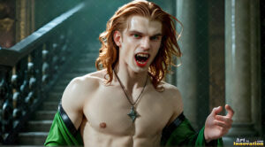 Vampire Lestat – AI Dark Fantasy Art