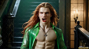 Vampire Lestat – AI Dark Fantasy Art