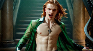 Vampire Lestat – AI Dark Fantasy Art