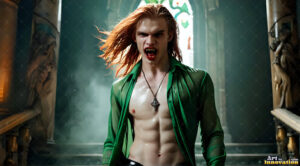 Vampire Lestat – AI Dark Fantasy Art