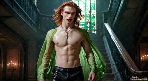Vampire Lestat – AI Dark Fantasy Art