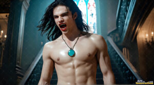 Vampire Lestat – AI Dark Fantasy Art