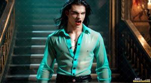 Vampire Lestat – AI Dark Fantasy Art