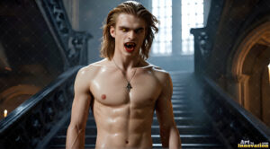 Vampire Lestat – AI Dark Fantasy Art