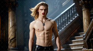 Vampire Lestat – AI Dark Fantasy Art