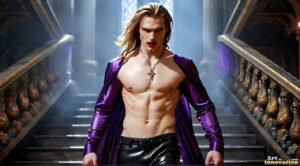 Vampire Lestat – AI Dark Fantasy Art