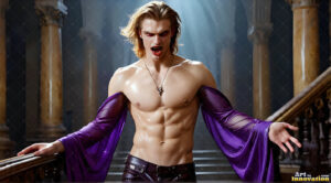 Vampire Lestat – AI Dark Fantasy Art