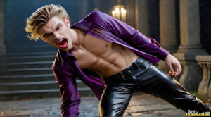 Vampire Lestat – AI Dark Fantasy Art
