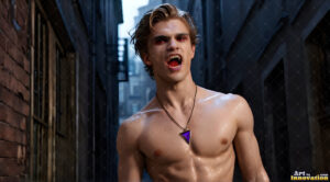 Vampire Lestat – AI Dark Fantasy Art