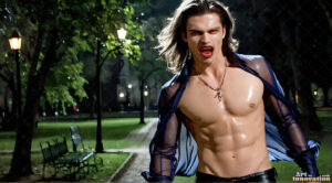 Vampire Lestat – AI Dark Fantasy Art
