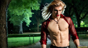 Vampire Lestat – AI Dark Fantasy Art